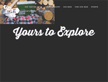 Tablet Screenshot of oldyalebrewing.com